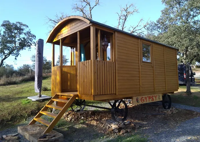 Gypsy Caravan Op De Camping